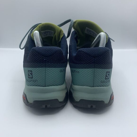 Salomon Outline Womens Size 9 GTX Waterproof Blue Hiking Shoes Sneakers 406188 - Picture 2 of 8